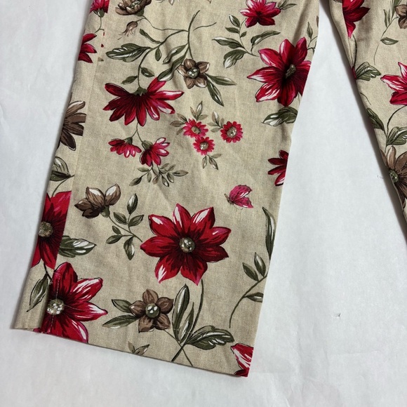 Sag harbor floral linen pants - Picture 4 of 4